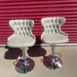 Faux Leather Chairs