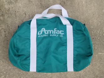 Vtg Amfac Electric Supply Co. Lightweight Duffle Bag