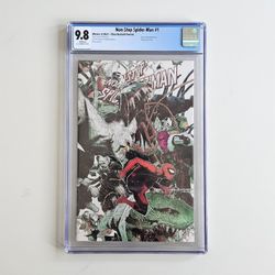 ⭐ Non-Stop Spider-Man [Bachalo Wraparound] #1 (2021) CBCS 9.8 – Venom Appearance – Slabbed