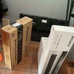 Sony Soundbar And Tv Wall mount