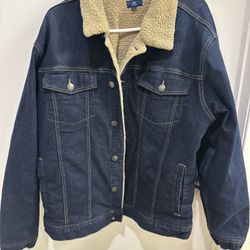 X Large Denim Coat Size X Large 