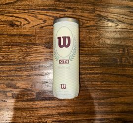BRAND NEW Kith x Wilson Regular Duty Official Tennis Ball Set Yellow SS21