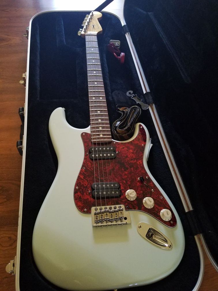 Rare fender stratocaster double humbucker