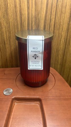 Red Amber Scented Candle 14oz