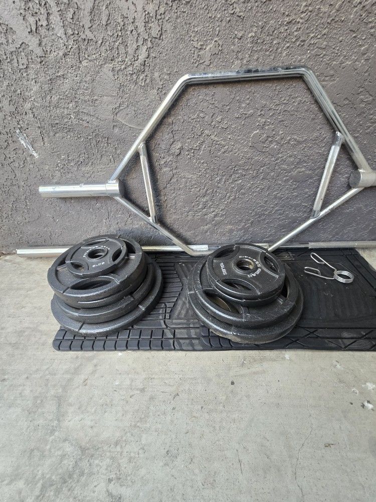 Iron Weight Plates Set