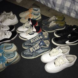 Louis Vuitton Trainer Mens Denim Shoes 