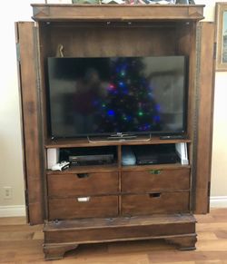 Armoire For TV/Gaming Solid Wood