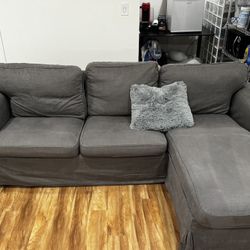*FREE DELIVERY* Gray 2-piece Sectional  