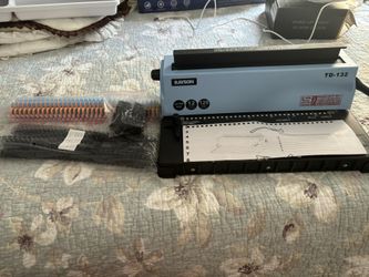 rayson td-132 binding machine punch