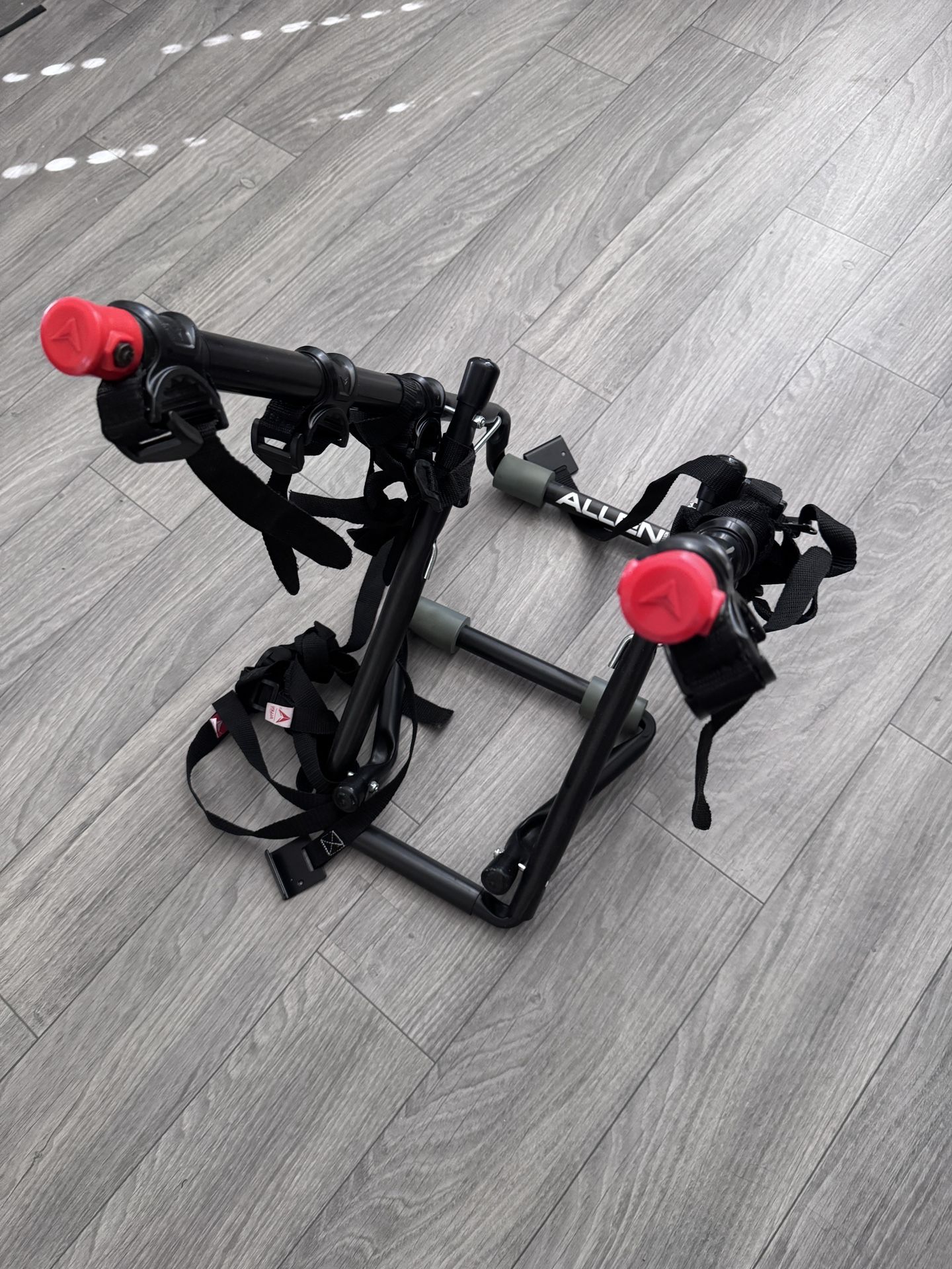 Allen Sports Deluxe 3-Bicycle Trunk Mounted Bike Rack Carrier, Model 103DN, Black