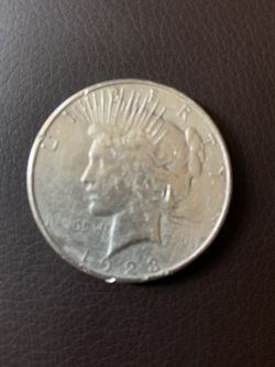 1 Dollar Silver  Coin From 1928 