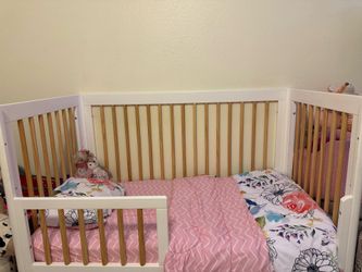Babyletto 3 in 1 crib and mattress