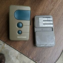 2 Garage Door Openers Craftsman 