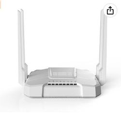 Cioswi WE1326-BKC 4G LTE Router Unlocked, Wireless Router with SIM Card Slot, Maximum 1200Mbps Cat 4 Dual Band High Speed Gigabit Internet Router, Ful