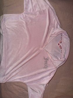 Pink Juicy Courture soft zip up
