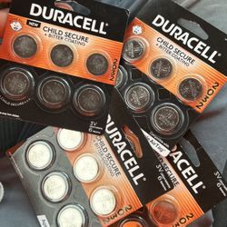 6pk Of 2032 3V Lithium Duracell Batteries 