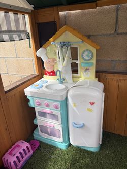 Kids Play Kitchen Set