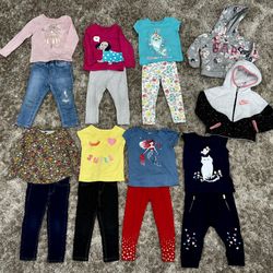 Girl Toddler Clothes 2T Bundle