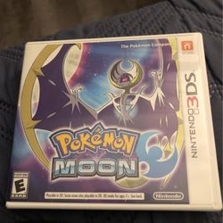 Nintendo 3ds Game, Pokémon Moon