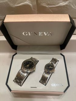 Geneva his and hers watch set