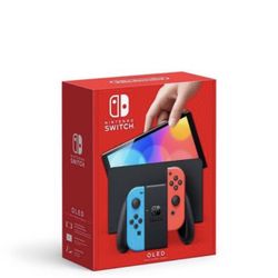 Nintendo Switch Oled Red And Blue 