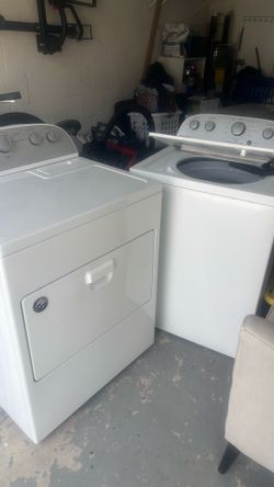 Fridge, washer, dryer