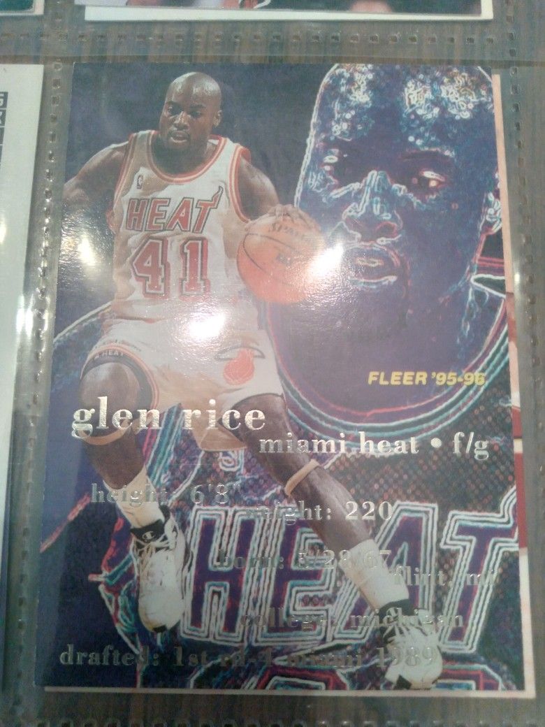 Glen Rice Card 