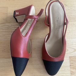 Chanel Red Heels 36