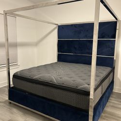 King Size Bed & Mattress 