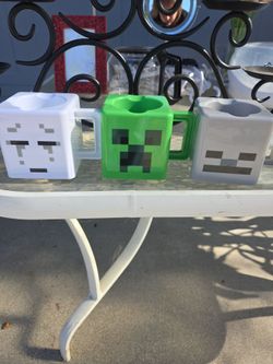Minecraft mugs