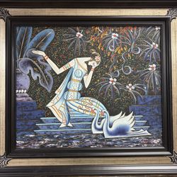 Majestic Beauty Of Lady Oil Painting 