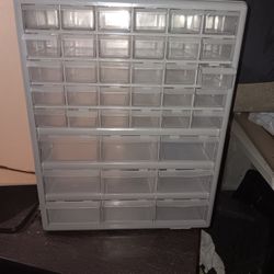 Plastic Storage With Drawers For Small Items