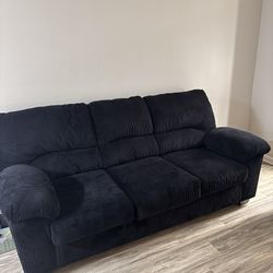 Corduroy Sofa and Loveseat. 