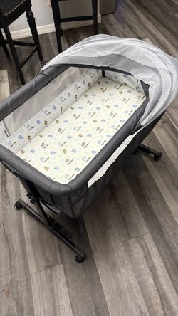 Bassinet with net cover