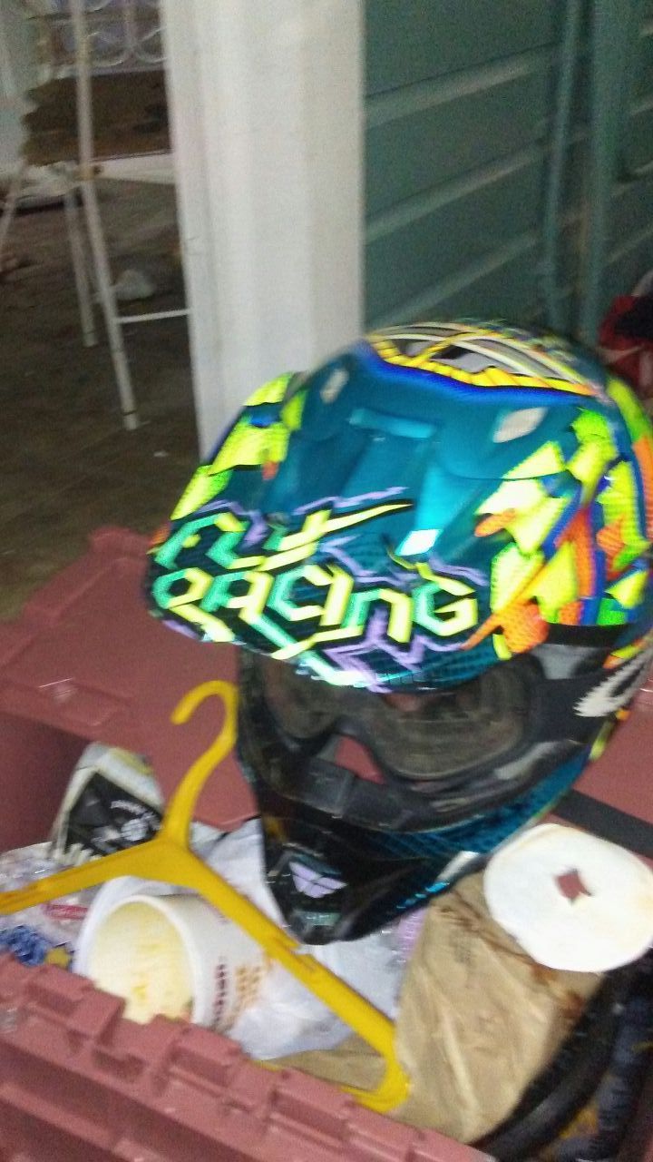 Motor bike helmet