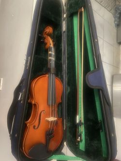 🎻 1/4 Size Student Violin with Case & Bow – Great for Beginners!