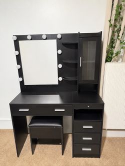 Black vanity