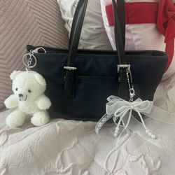Authentic Navy Coach Bag 