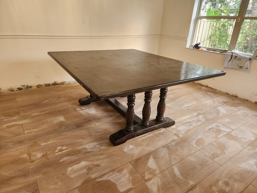 Solid Wood Dining Table FREe