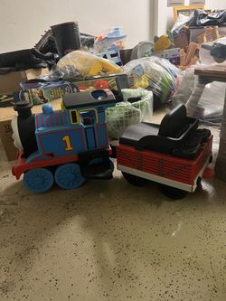 Kids Train Ride On With Tracks 