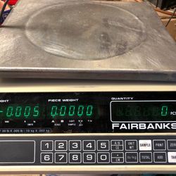 Fairbanks Weight Count Scales