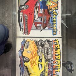 Hot Rod Pellon Art Display 