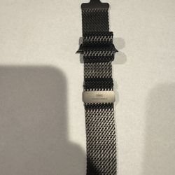 Apple watch 49mm black titanium milanese loop