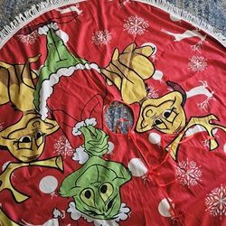 Grinch Tree Skirt New
