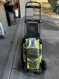 40V Ryobi brushless mower