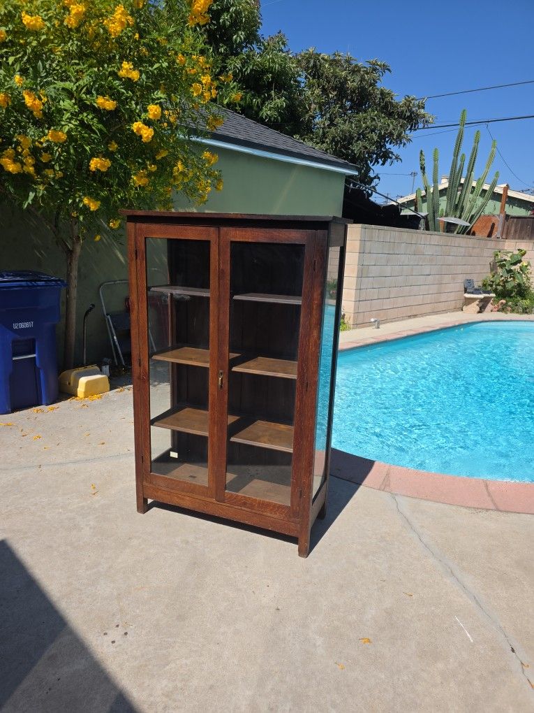 Antique Made In Spain Cabinet