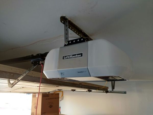 How To Install A Liftmaster 8355 Garage Door Opener - Garage and