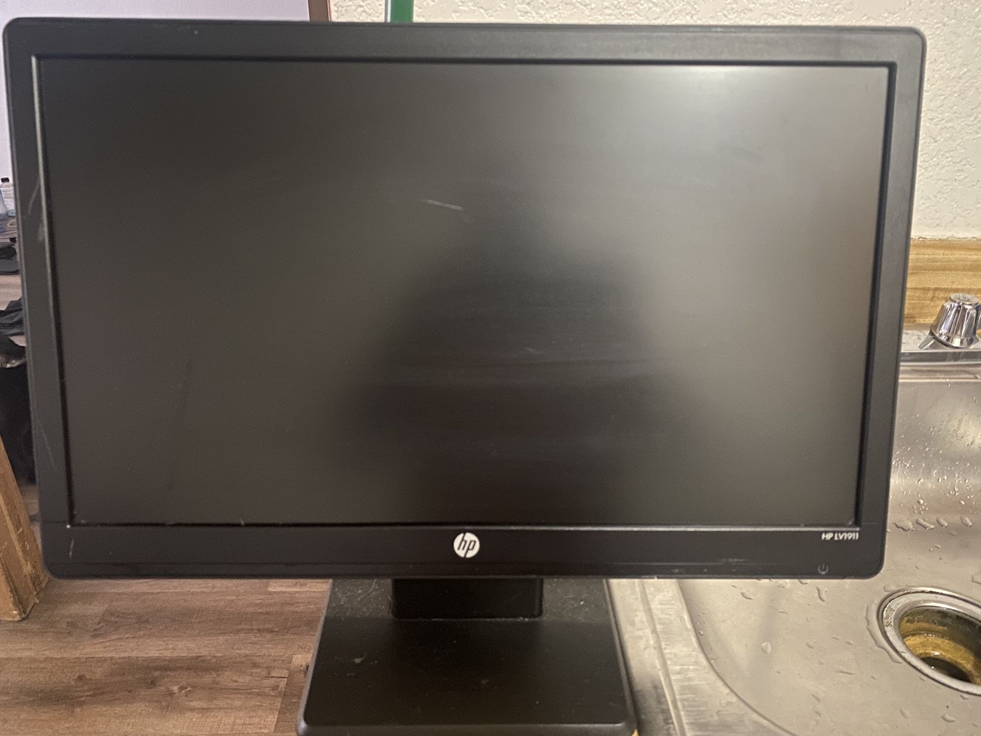 Two Computer Monitors