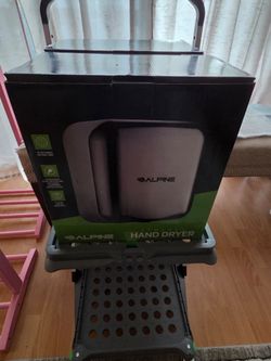 Brand new alpine hand dryers