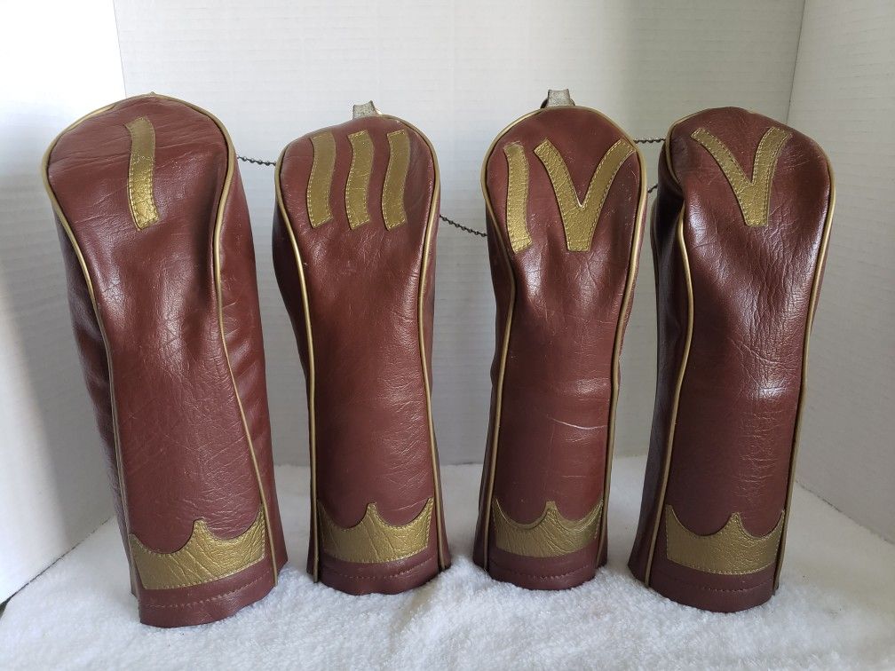 Golf Club Covers From The 1950's.
